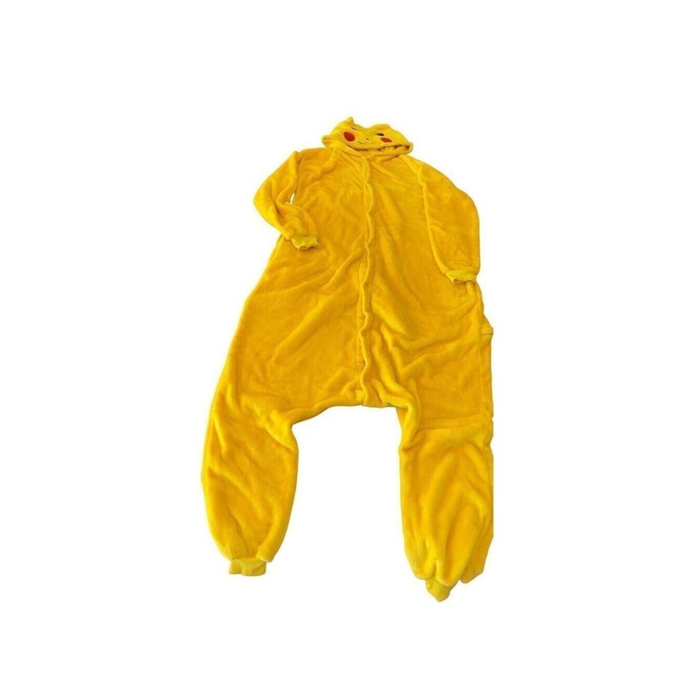 Adult Pikachu Unisex Halloween Costumes Pajamas Outfit size L